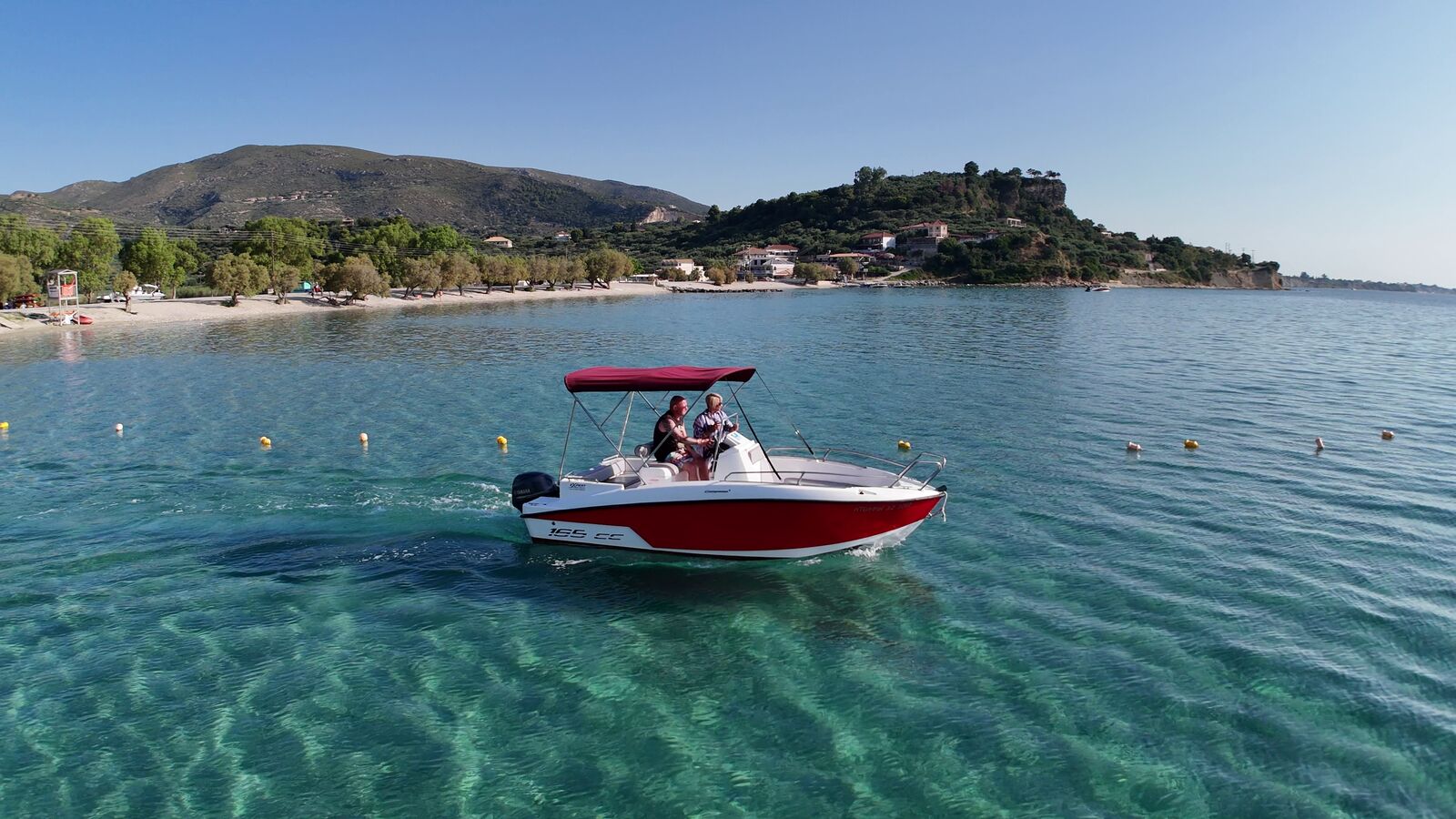 30/40HP Yamaha Self-Drive Boat